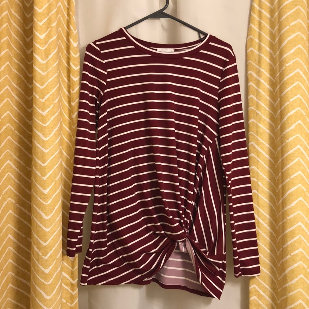 Long Sleeve - Red Stripe